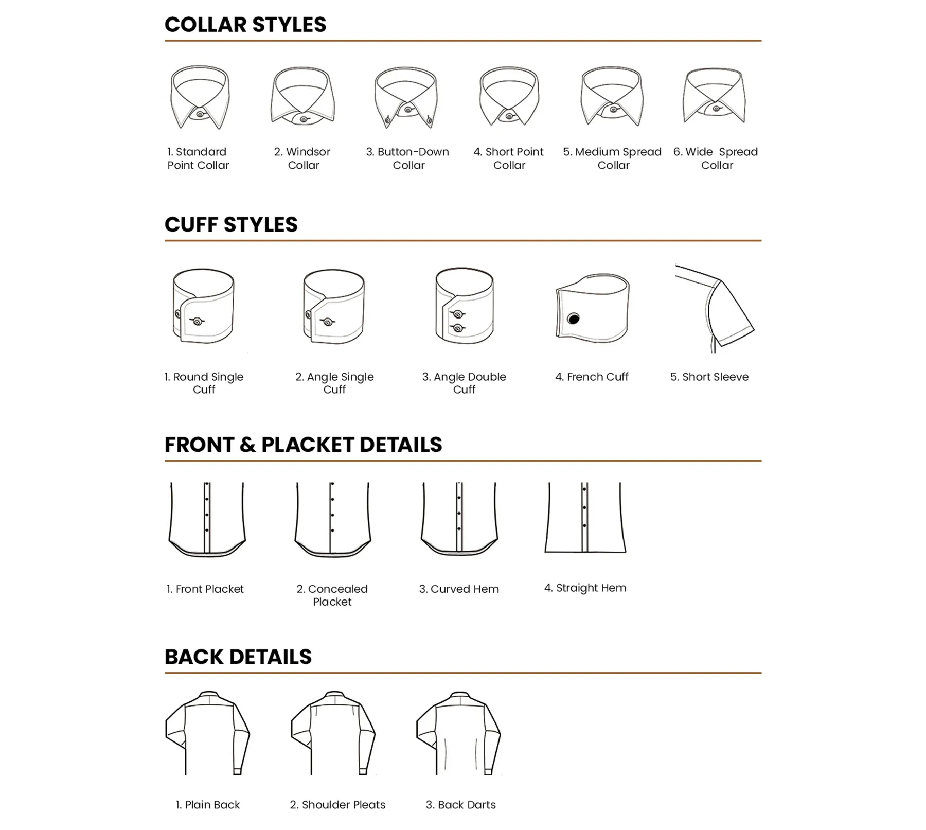 Chemises personnalisées