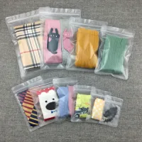 حقيبة تخزين ملابس سميكة شفافة غير لامعة محكمة الغلق