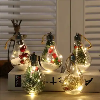 Creative Christmas LED Transparent Light Ball