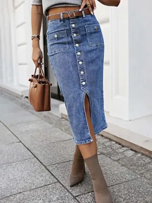Denim Skirts
