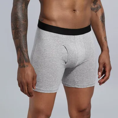 Men Sleep Bottoms Sexy Underwear Soft Silky Loose Lounge Home Boxer Shorts