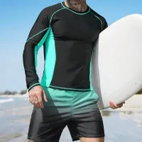 Men Casual Elastic Personality Pocket Beach Swimming Shorts