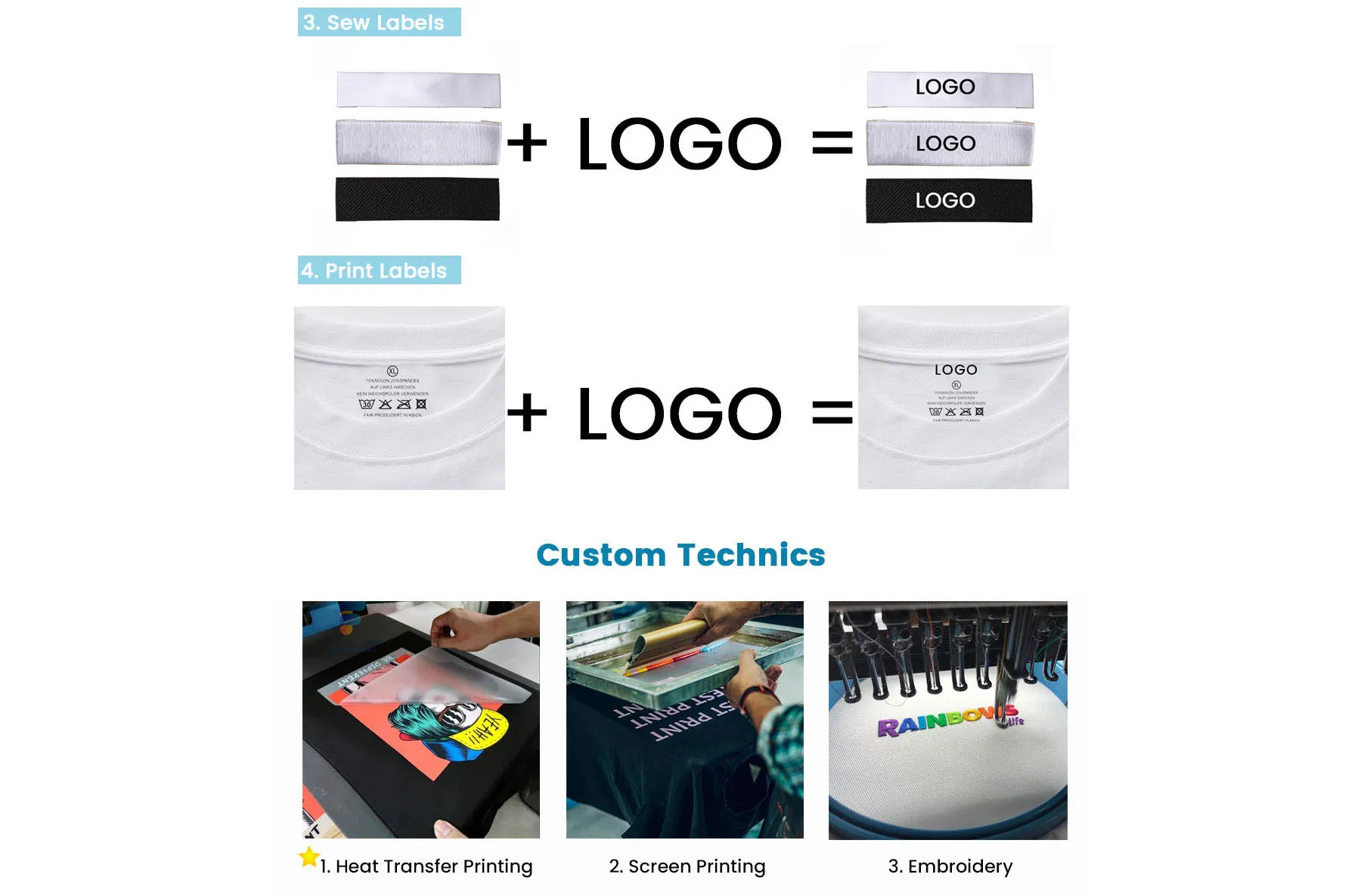 vêtements de sport personnalisés