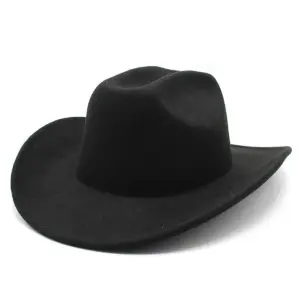 Custom Men Retro Western Suede Western Cowboy Hat