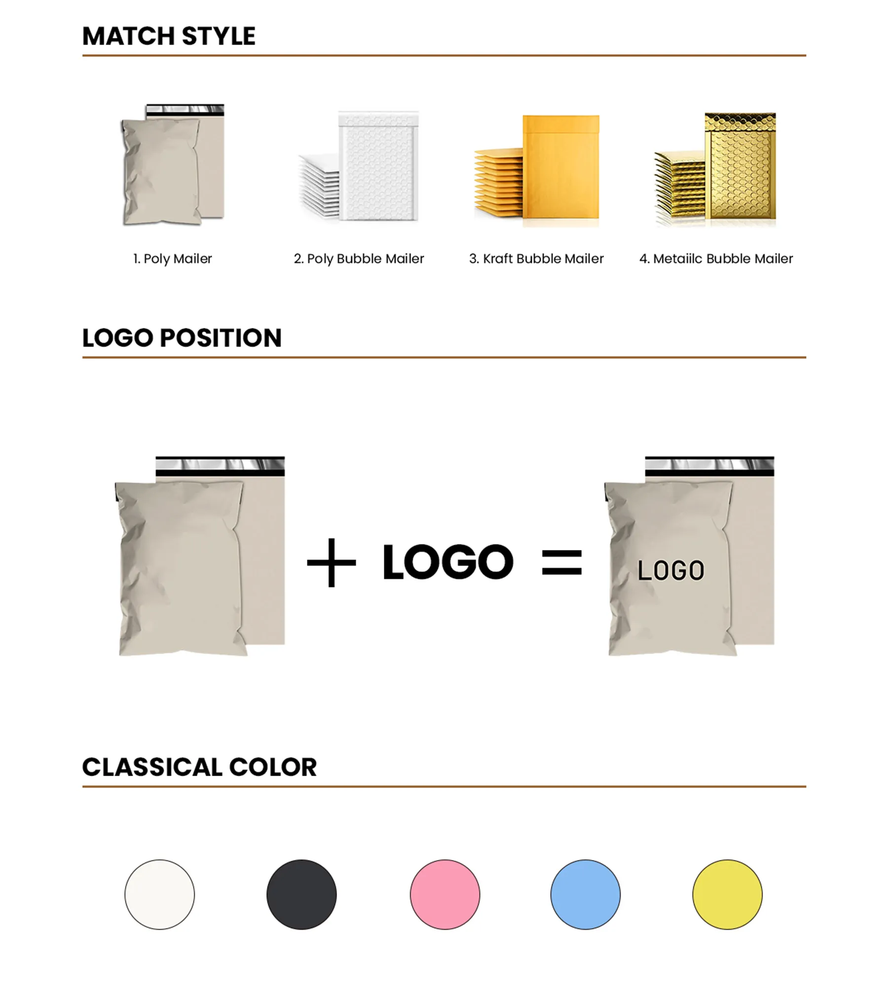 ¿Cómo personalizar un correo de polietileno?