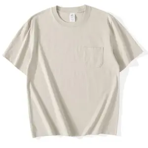 190gsm 100% Cotton Short-Sleeved Kids Children Crew Neck Solid Color T-Shirt Custom